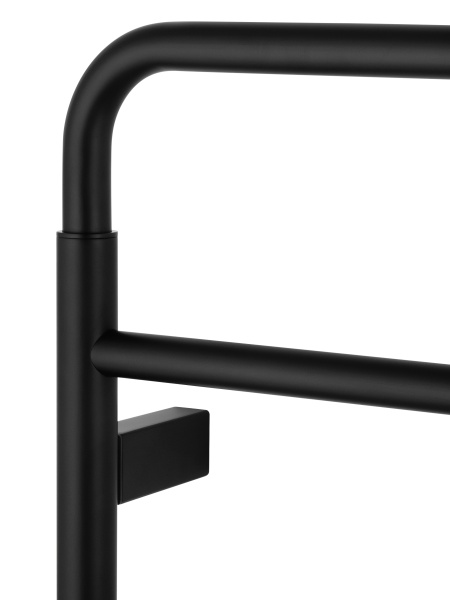 Полотенцесушитель электрический Wonzon & Woghand Wismar WW-AL202-MB черный матовый