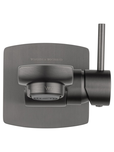 Встраиваемый смеситель Wonzon & Woghand WW-88869031-1-BGM темный графит брашированный