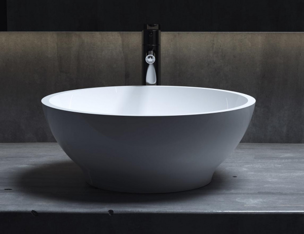 Накладная раковина Salini Gloria 03 1102203M 40 см белая матовая