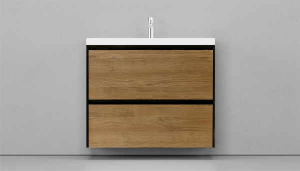 Тумба под раковину Velvex Klaufs tpKLA.90.2Y-617.217 90 см черная