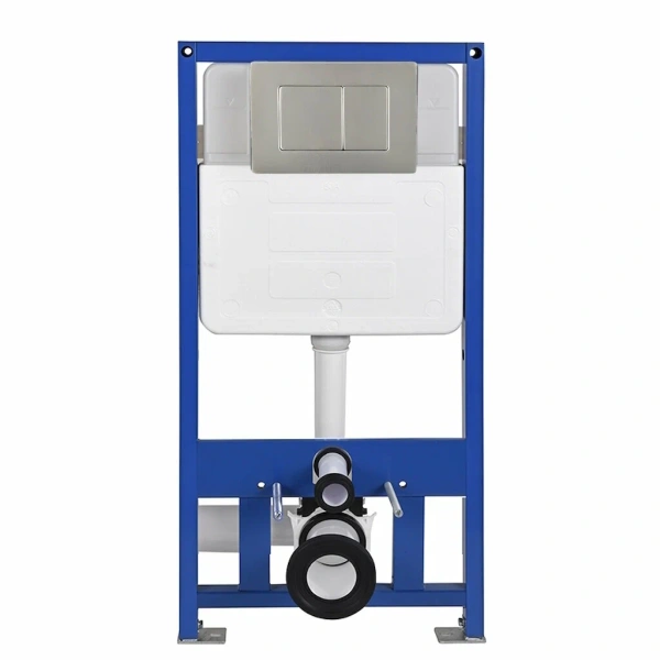 Сет инсталляция с унитазом и кнопкой Sapbox Notis SET.108SBOX.7262T3W.806ST сатин