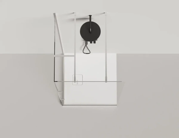 Душевой поддон Salini Oasi 80x80 120323M белый матовый