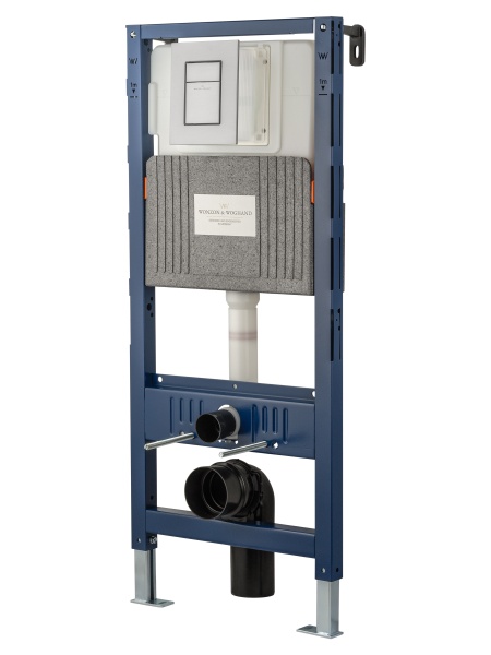 Кнопка смыва Wonzon & Woghand WW-IB256-BGM темный графит брашированный пневматическая