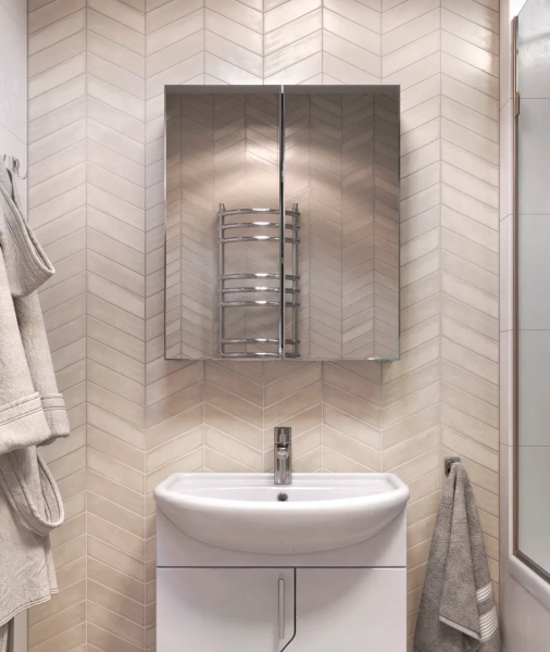 Зеркальный шкаф Vigo Grand zsh.GRA.60 60 см белый