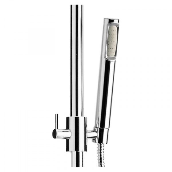 Душевая стойка со смесителем Webert Azeta AZ870105015PVC хром глянцевая