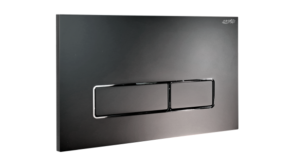 Кнопка смыва Sapbox 310BL0512 для SBOX310 черная с хромом