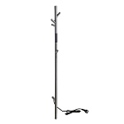 Полотенцесушитель электрический Bemeta 704155015 графит 30W