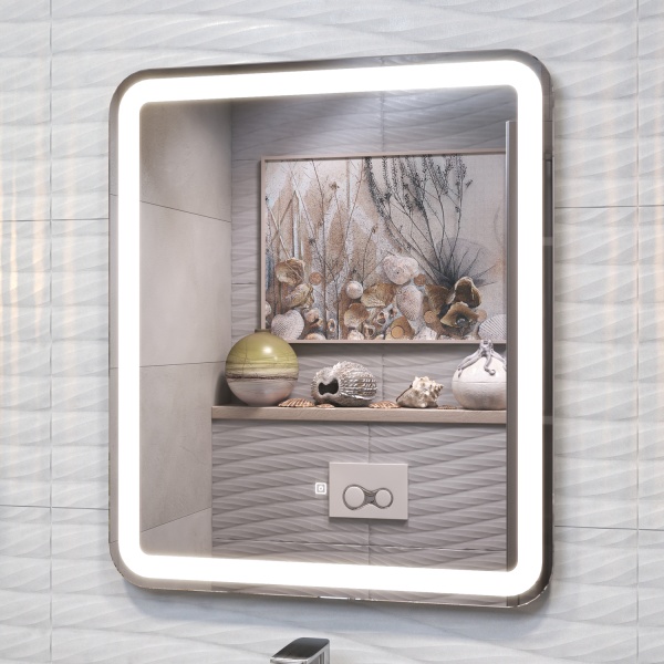 Зеркало Vigo Flam 60x60 z.FLA.60.CLASSIC с подсветкой и сенсором