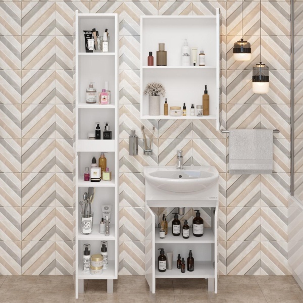 Пенал Onika Милтон 403077 30 см белый