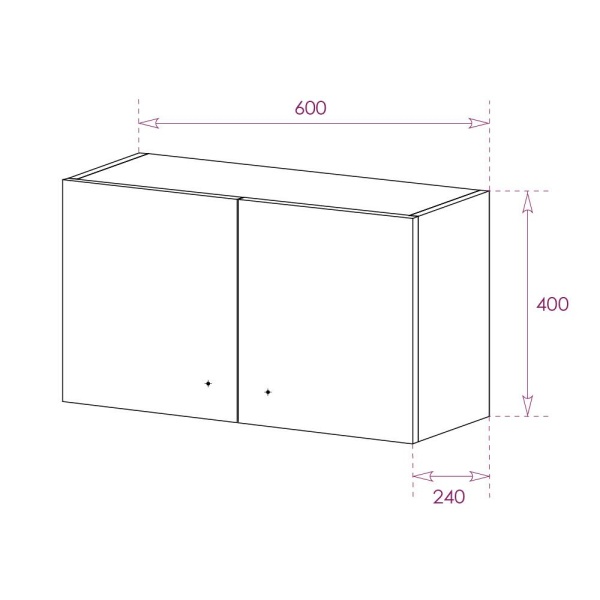 Шкаф Onika Нива 306002 60 см белый