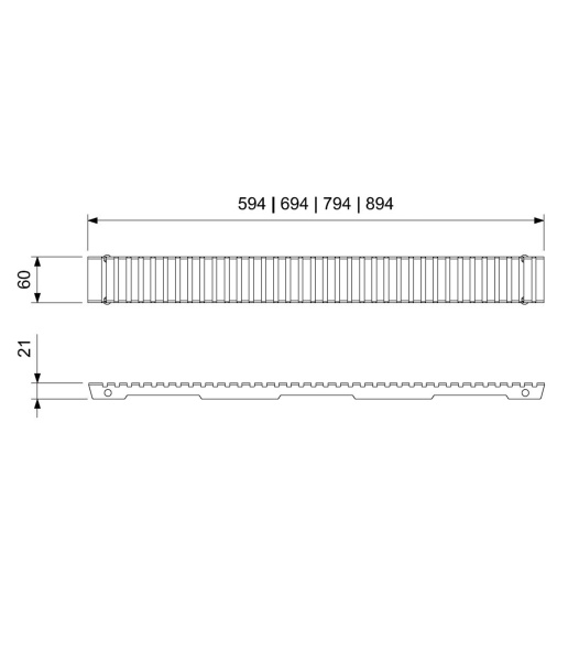 Решетка для душевого трапа Wonzon & Woghand WW-651900L-BRG розовое золото
