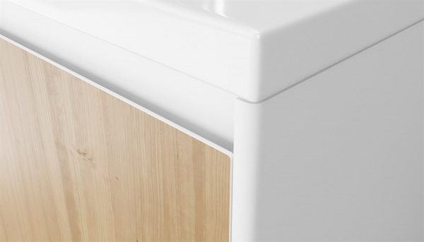 Тумба под раковину Velvex Klaufs tpKLA.50.2D-617.216 50 см белая