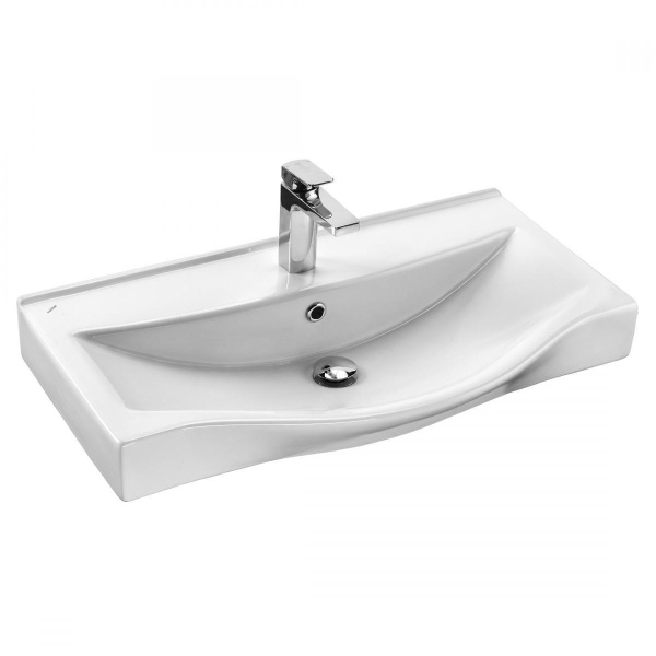 Встраиваемая раковина Santek Беверли 1WH302422 80 см белая