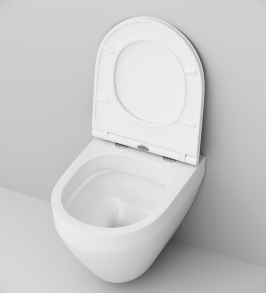 Унитаз Am.Pm Spirit V2.0 FlashClean C701700WH подвесной безободковый