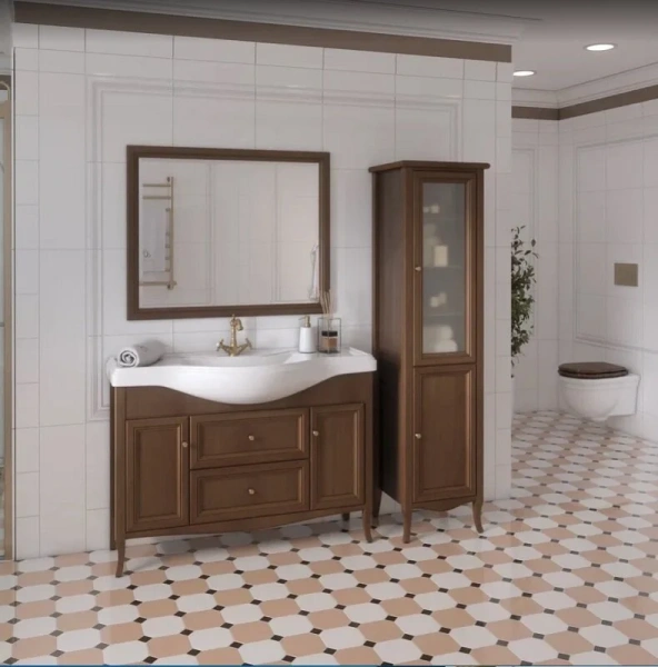 Тумба с раковиной Caprigo Lion 38316-036.000.00.20 120 см орех античный