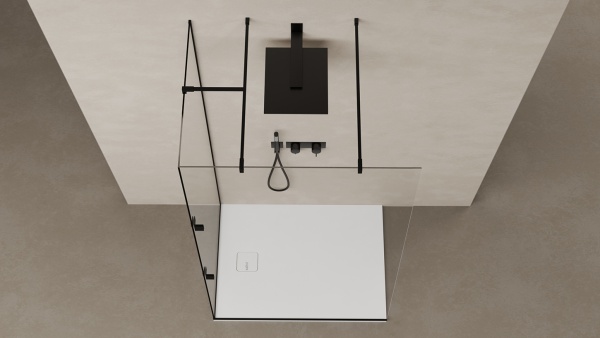 Душевой поддон Salini Oasi 120x90 120322MF окрашивание по RAL Classic матовый