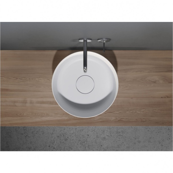 Накладная раковина Riho Rоund 40 см W024001105 белая