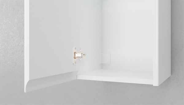 Пенал Velvex Klaufs ppKLA.110-616.216 30 см белый