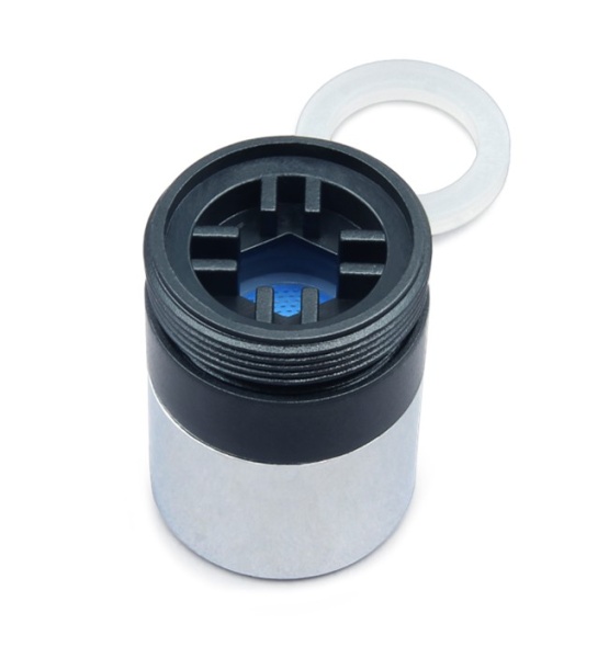 Насадка колокол с переходником Esko NAAR хром с черным