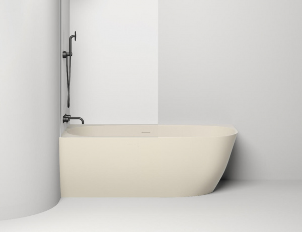 Ванна из литьевого камня Salini Sofia Corner 170x85 L 102515GF окрашивание по RAL Classic глянцевая угловая