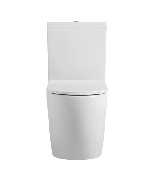 Унитаз-компакт напольный Sapbox Polarix SB7062A1-W Rimless белый матовый