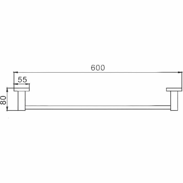 Полотенцедержатель Haiba HB8901 черный
