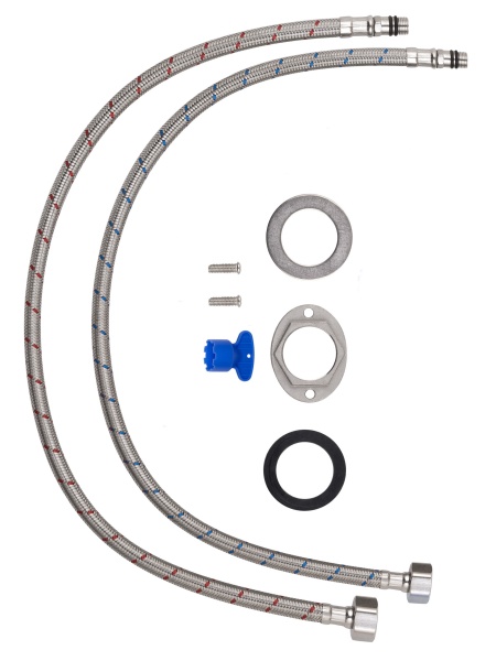 Смеситель для кухонной мойки Wonzon & Woghand WW-L1005-MW белый матовый