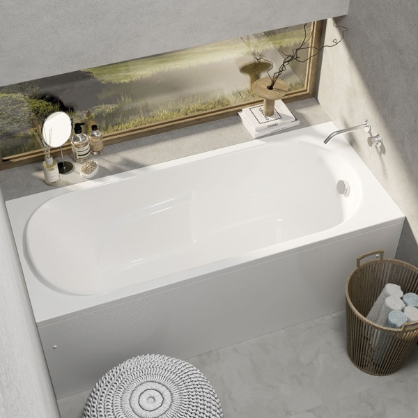 Ванна акриловая Alba Spa Arabella 150x75 ВПР0090000100 пристенная