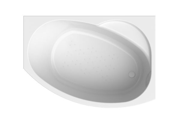 Ванна акриловая Radomir Монти 150x105 R 2-01-0-2-1-213 угловая c каркасом