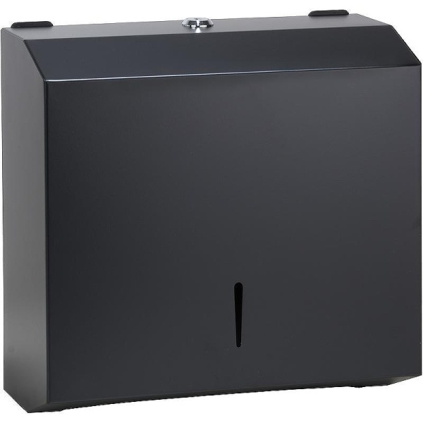 Диспенсер для бумажных полотенец Bemeta Hotelové Vybavení 113103030 черный матовый