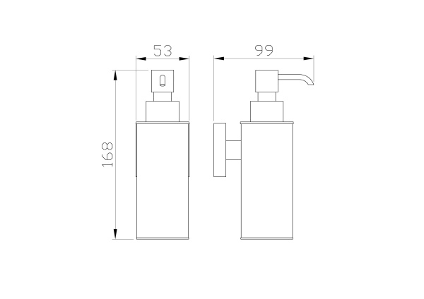 Дозатор для мыла Wonzon & Woghand Polo WW-8932-DG золото глянцевый