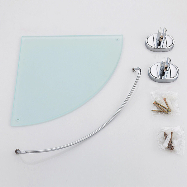 Полка Haiba HB1921-1 хром угловая