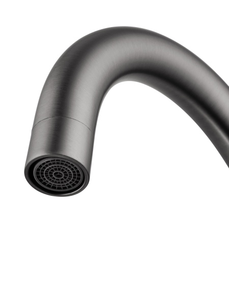 Смеситель для кухонной мойки Wonzon & Woghand WW-AE4554-BGG темный графит брашированный