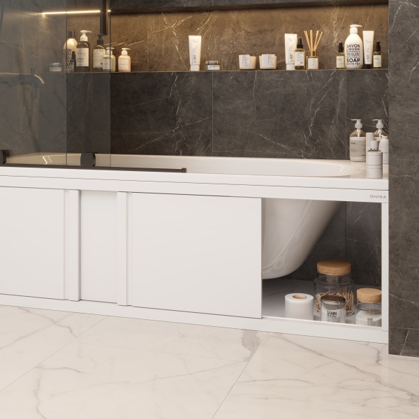 Экран под ванну Onika Одио 518011 180 см белый