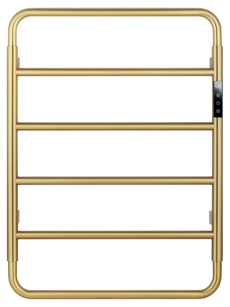 Полотенцесушитель электрический Wonzon & Woghand Wismar WW-AL201-BG золото брашированный