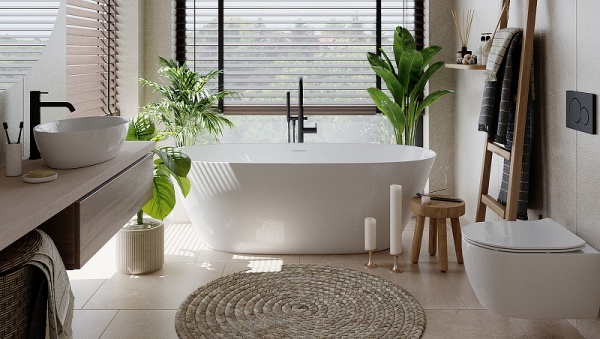 Ванна из литьевого камня Salini Sofia 165x75 102511G белая глянцевая отдельно стоящая