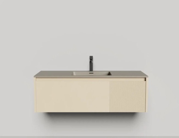 Тумба с раковиной Salini Domino 120 см 27D112ON окрашивание по RAL эмаль Onda Plus