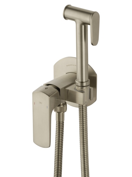 Смеситель гигиенический Wonzon & Woghand Forza WW-88829031-BN никель брашированный