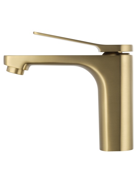 Смеситель для раковины Wonzon & Woghand WW-XH-013-BG золото брашированный