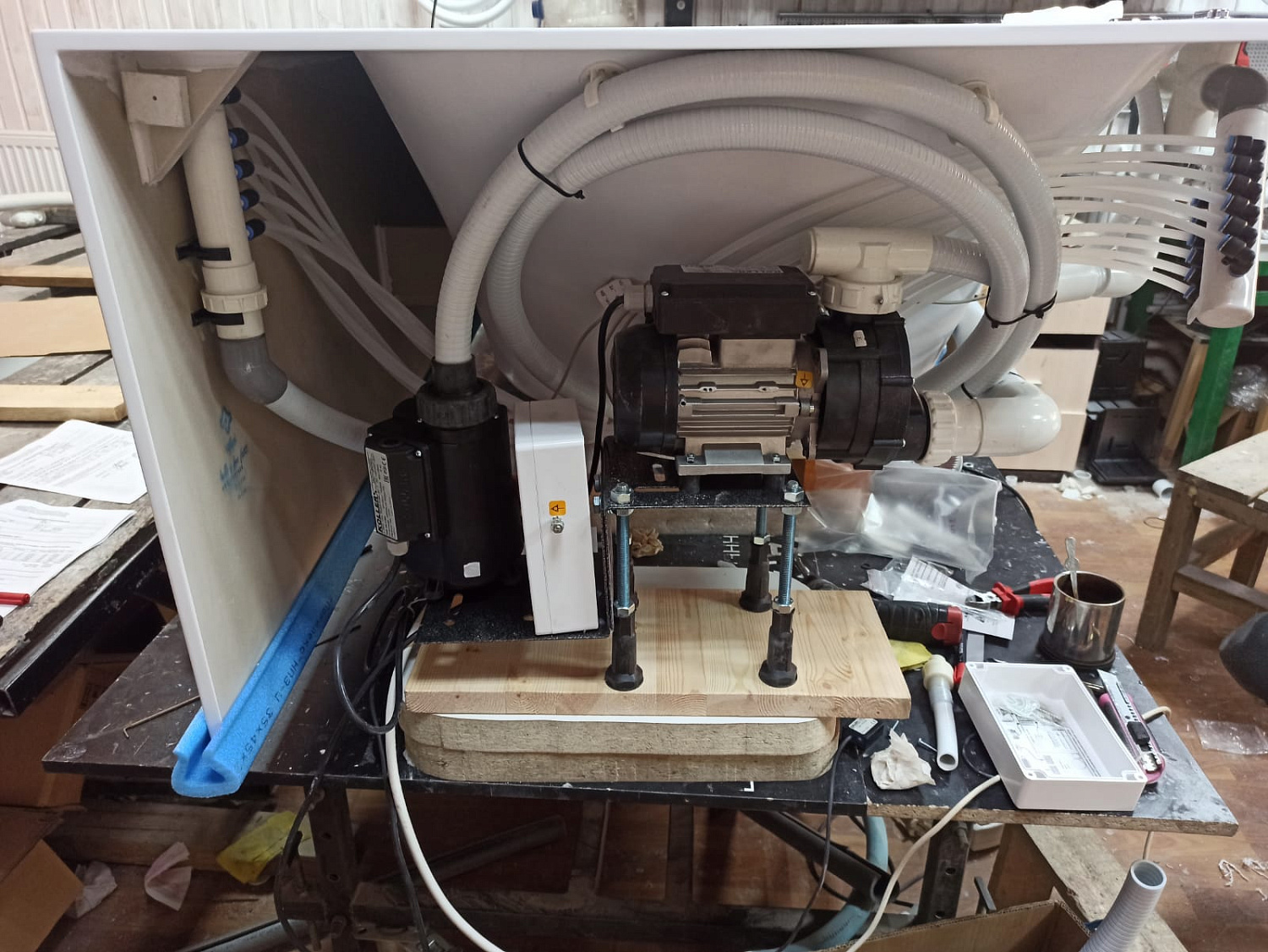 Установка гидромассажа и аэромассажа 30 000 руб