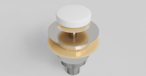 Донный клапан для ванны Salini 153301MF окрашивание по RAL Classic матовый