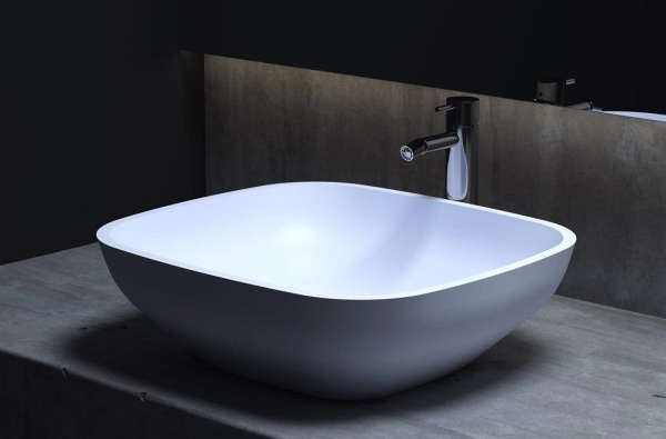 Накладная раковина Salini Gloria 08 1102208M 45 см белая матовая