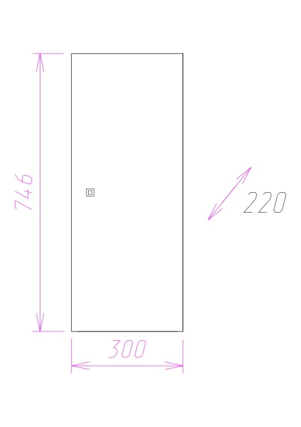 Шкаф Onika Кредо 303001 30 см белый