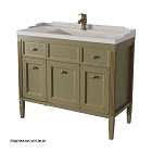 Тумба с раковиной Caprigo Albion 10314 100 см напольная (эмаль)