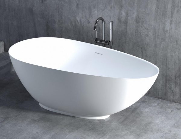 Ванна из искусственного камня Salini Paola 170x85 101512SMF окрашивание по RAL Classic матовая отдельно стоящая
