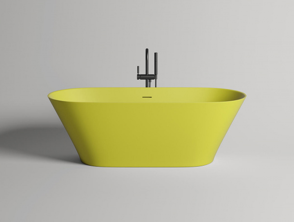 Ванна из литьевого камня Salini Mona 180x80 102911GF белый RAL глянцевая отдельно стоящая