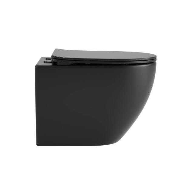 Унитаз подвесной Sapbox Blancor SB7062C1-B Rimless черный матовый