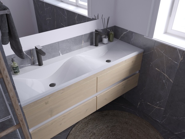 Подвесная раковина Madera Vega 4627173210942 80 см белая глянцевая на стиральную машину