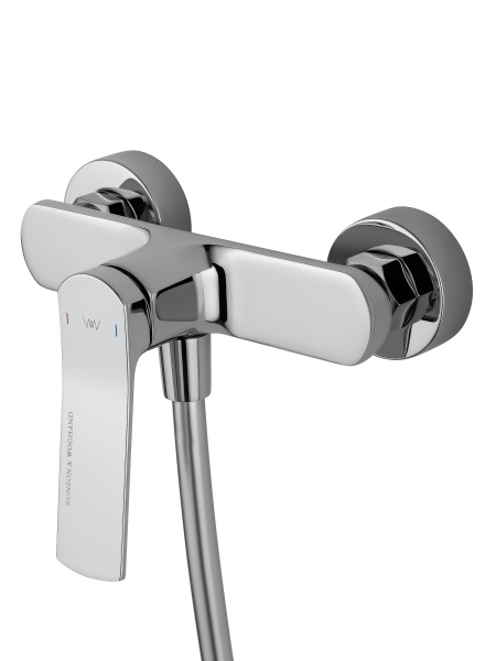 Смеситель для душа Wonzon & Woghand WW-B2585-CR хром глянцевый с гарнитуром