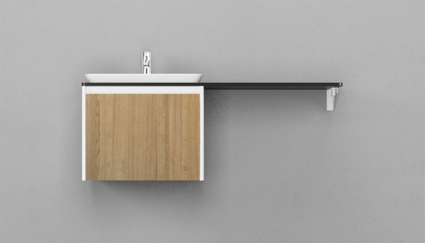 Тумба под раковину Velvex Klaufs tpKLA.56.60.1Y-617.216 55 см белая